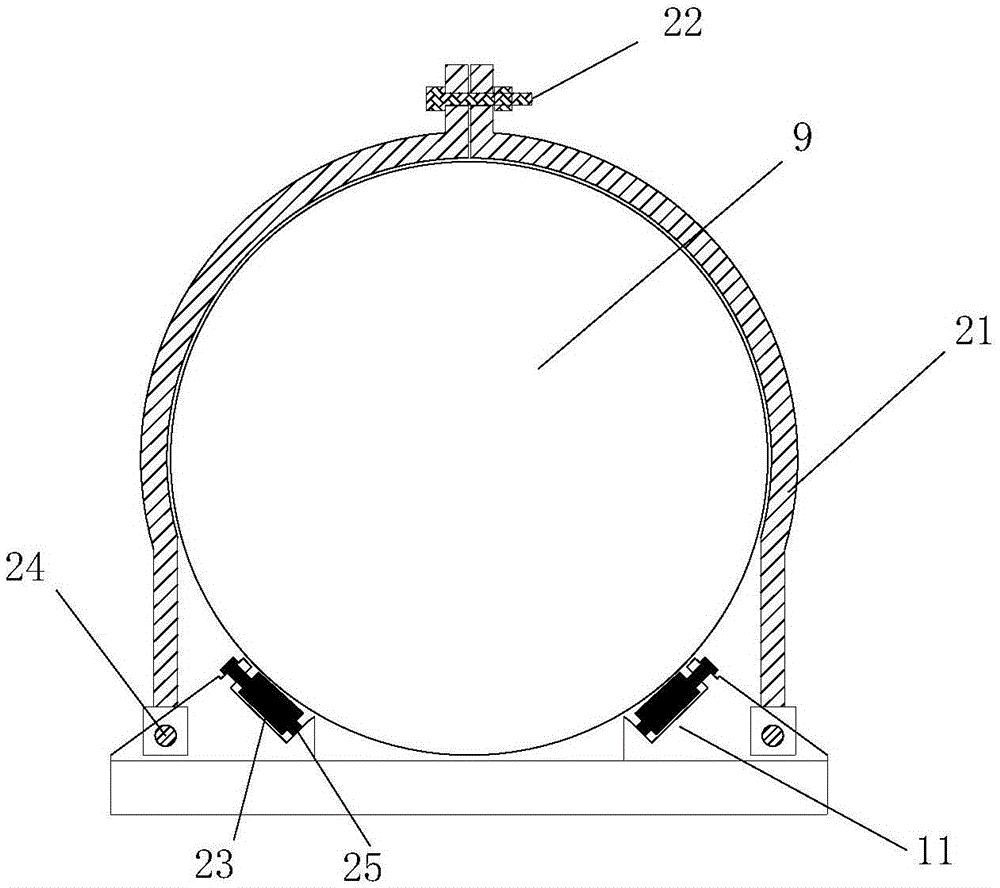Construction method for jacking structure of pipe jacking work well