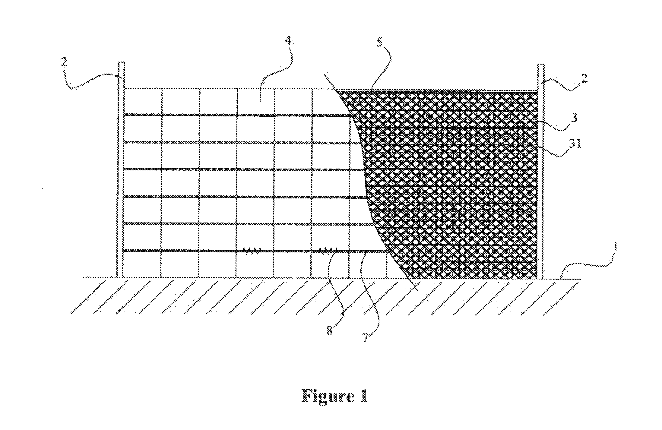 Ecological greening wall and construction method thereof
