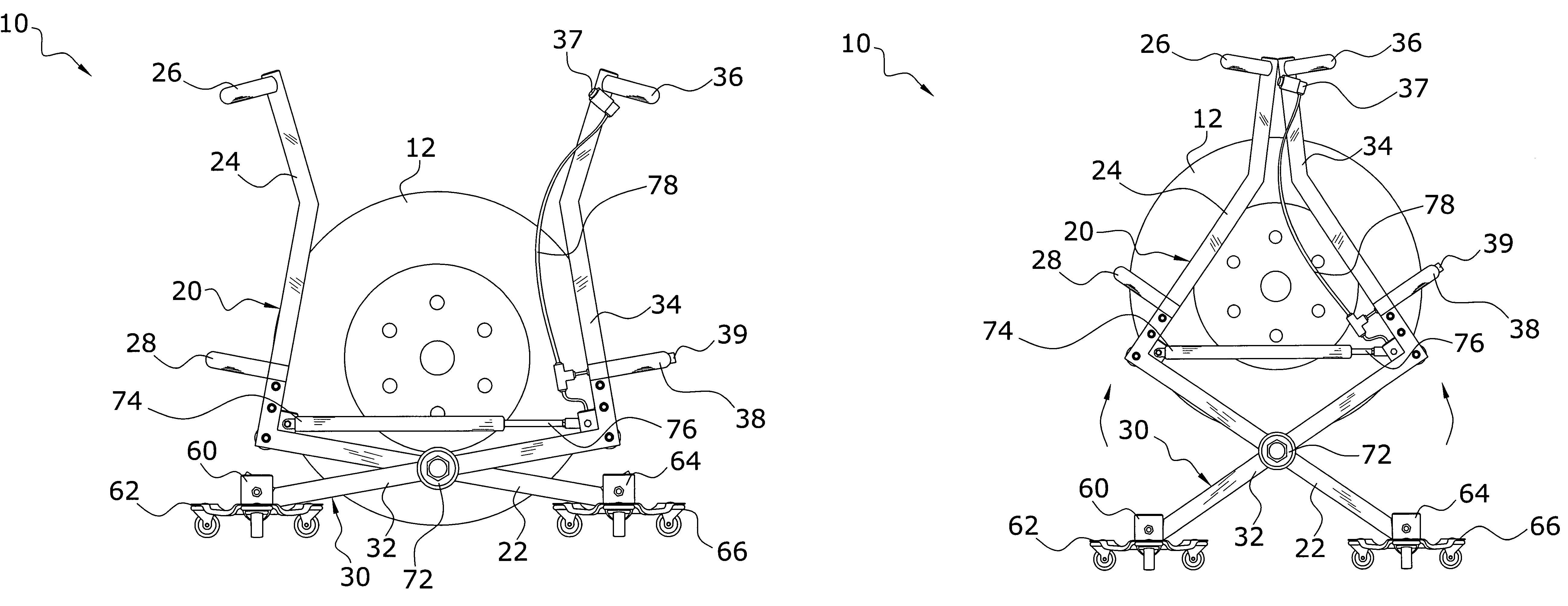 Wheel lift system