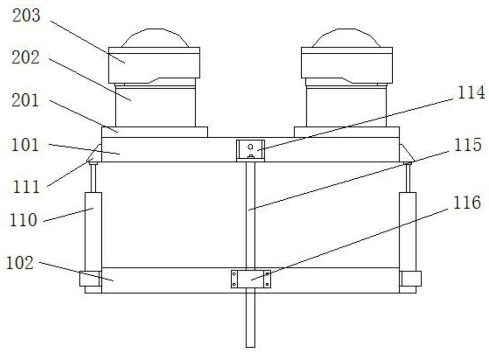 Automatic high-altitude falling object early warning equipment