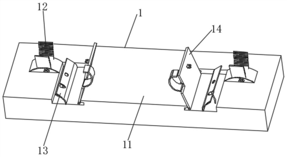 Supporting device for whole vehicle manufacturing of new energy vehicle