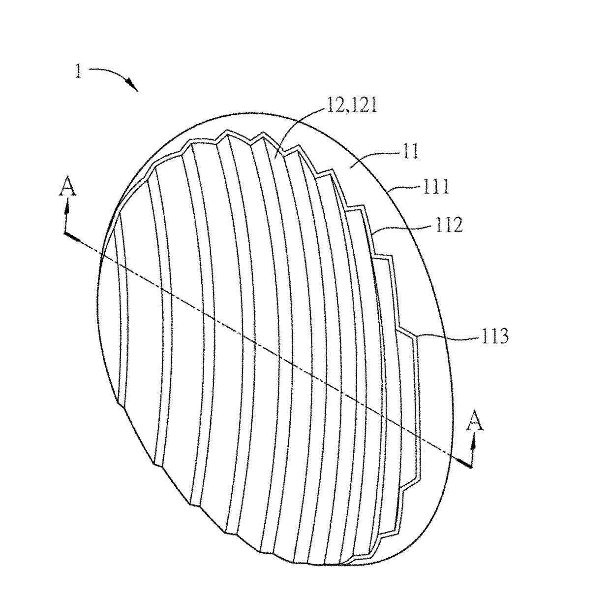 Curved diffraction grating, spectrometer and manufacturing method of curved diffraction grating