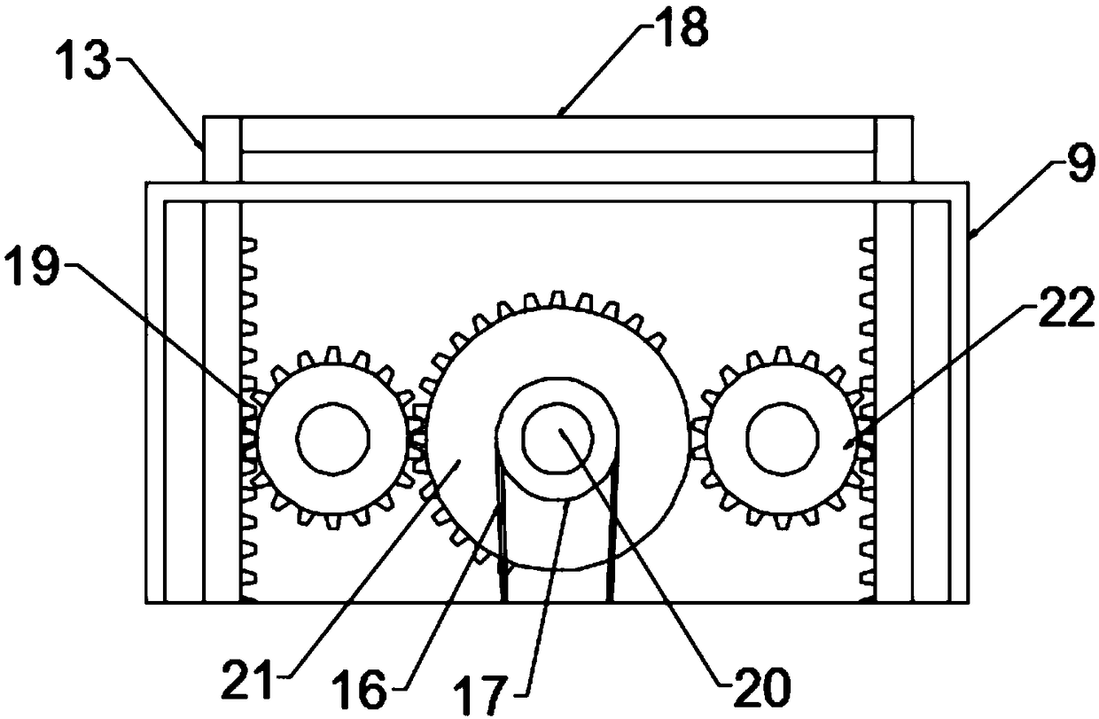 Soil loosening device for agricultural peanut planting