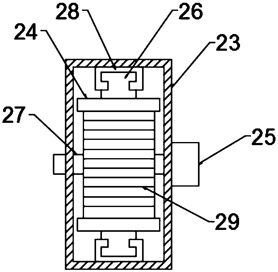 Soil loosening device for agricultural peanut planting