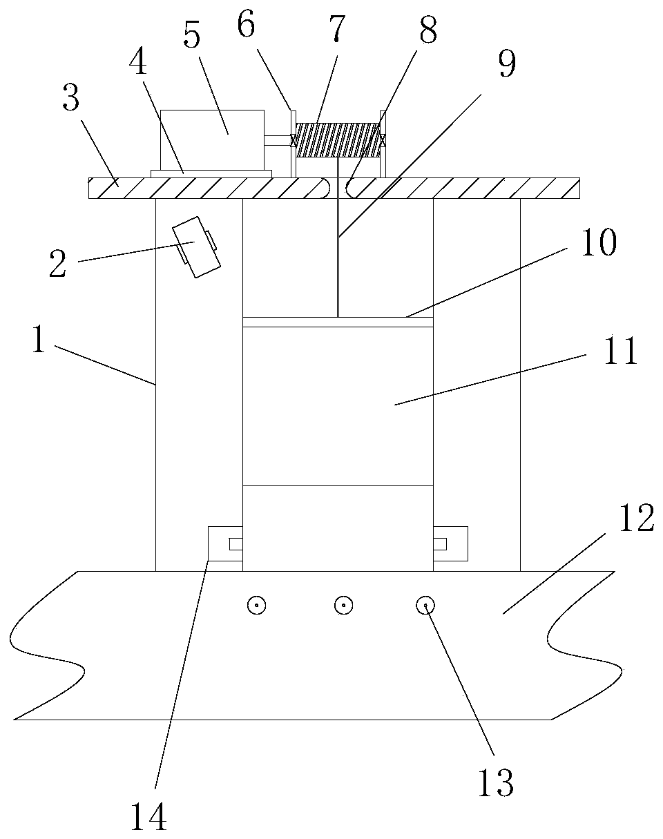 Water leakage alarm full-automatic opening and closing gate