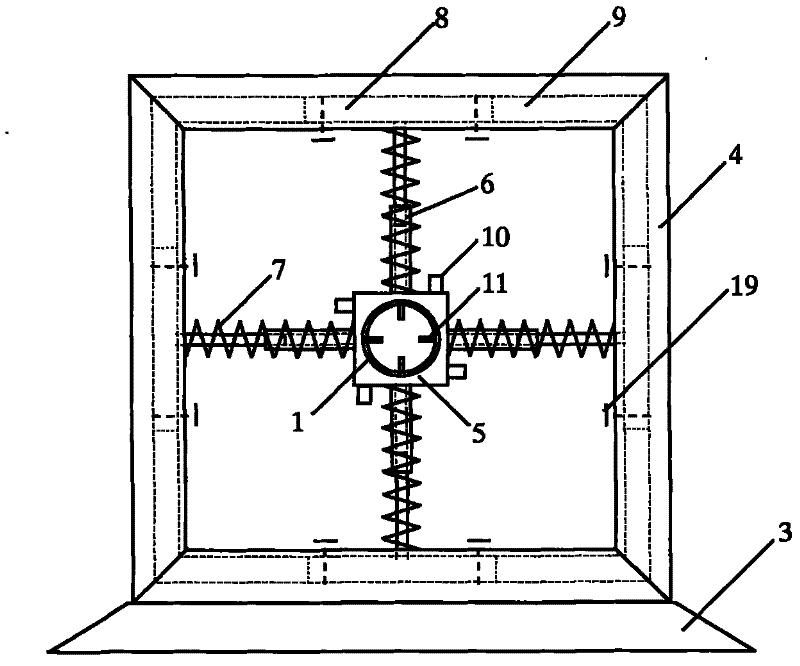 Testing method of vortex-induced vibration of cylinder