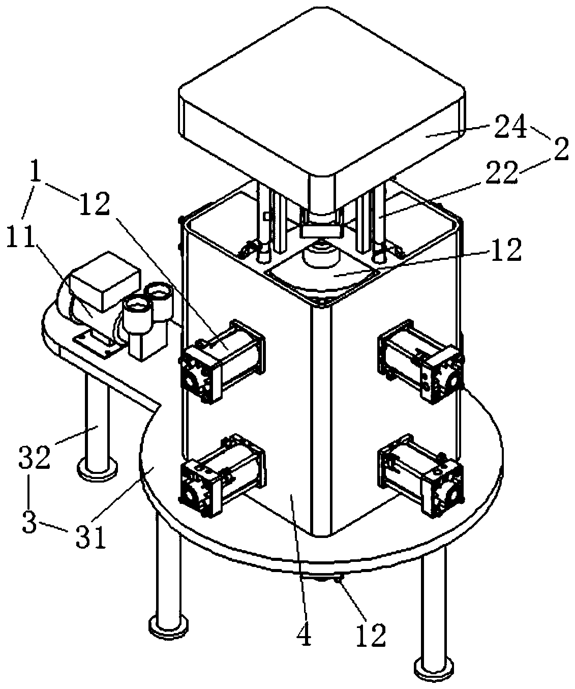 A rock pressurized imbibition device