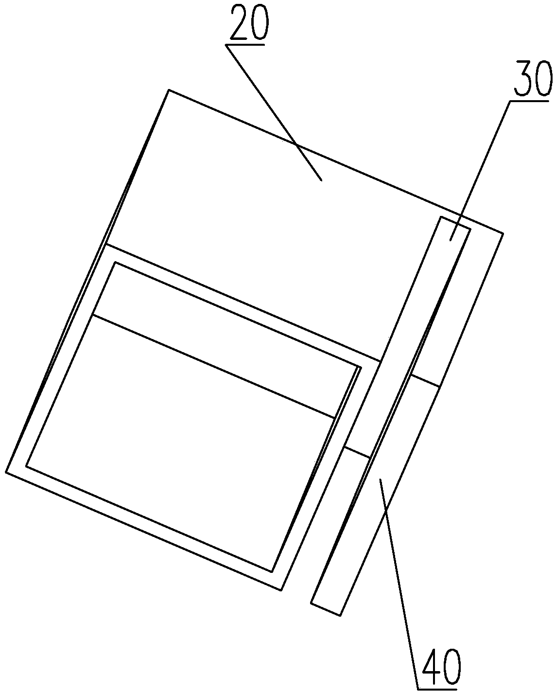 Mortise and tenon structure based on hollow material