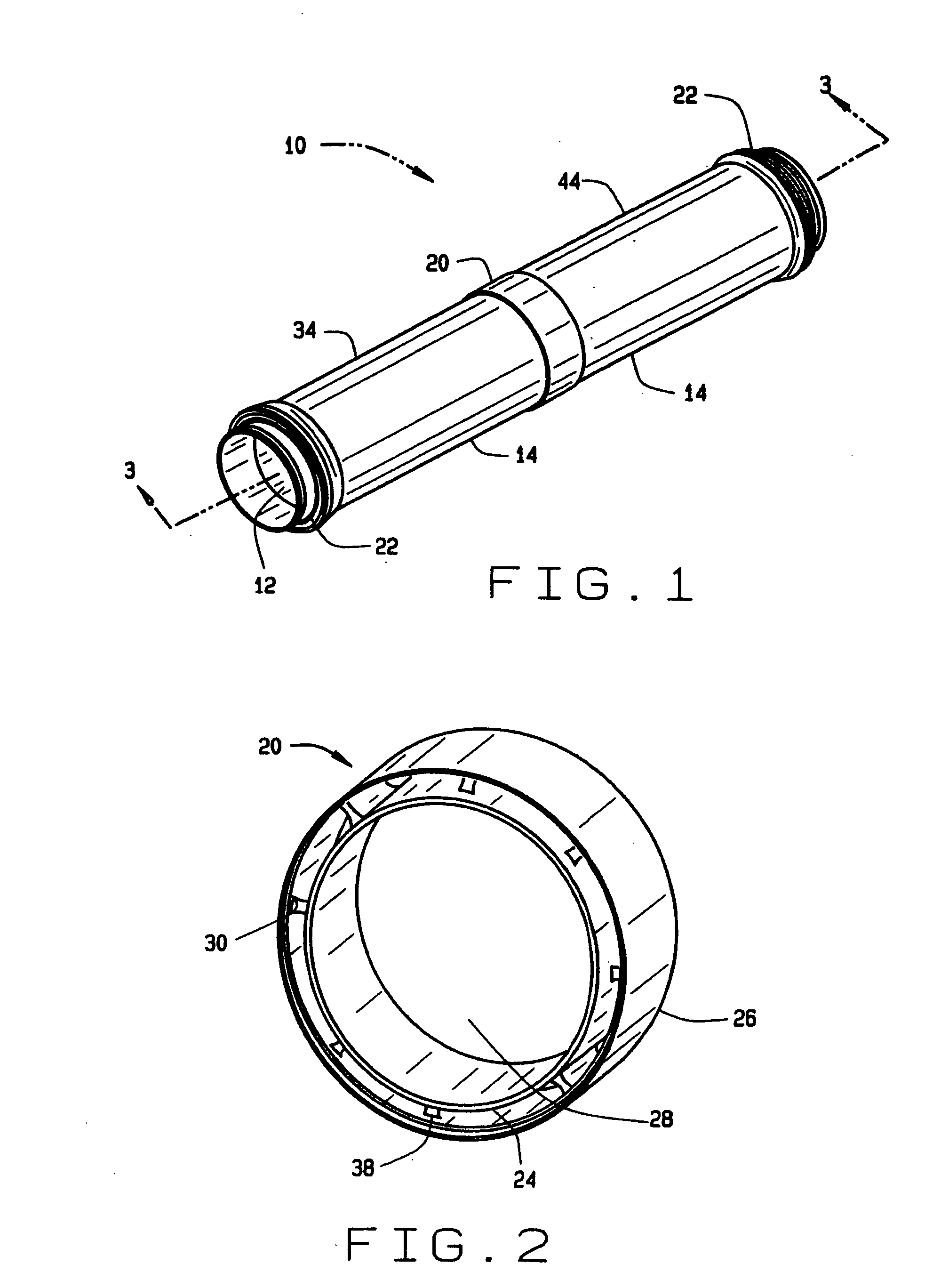 Shrouded fluid-conducting apparatus