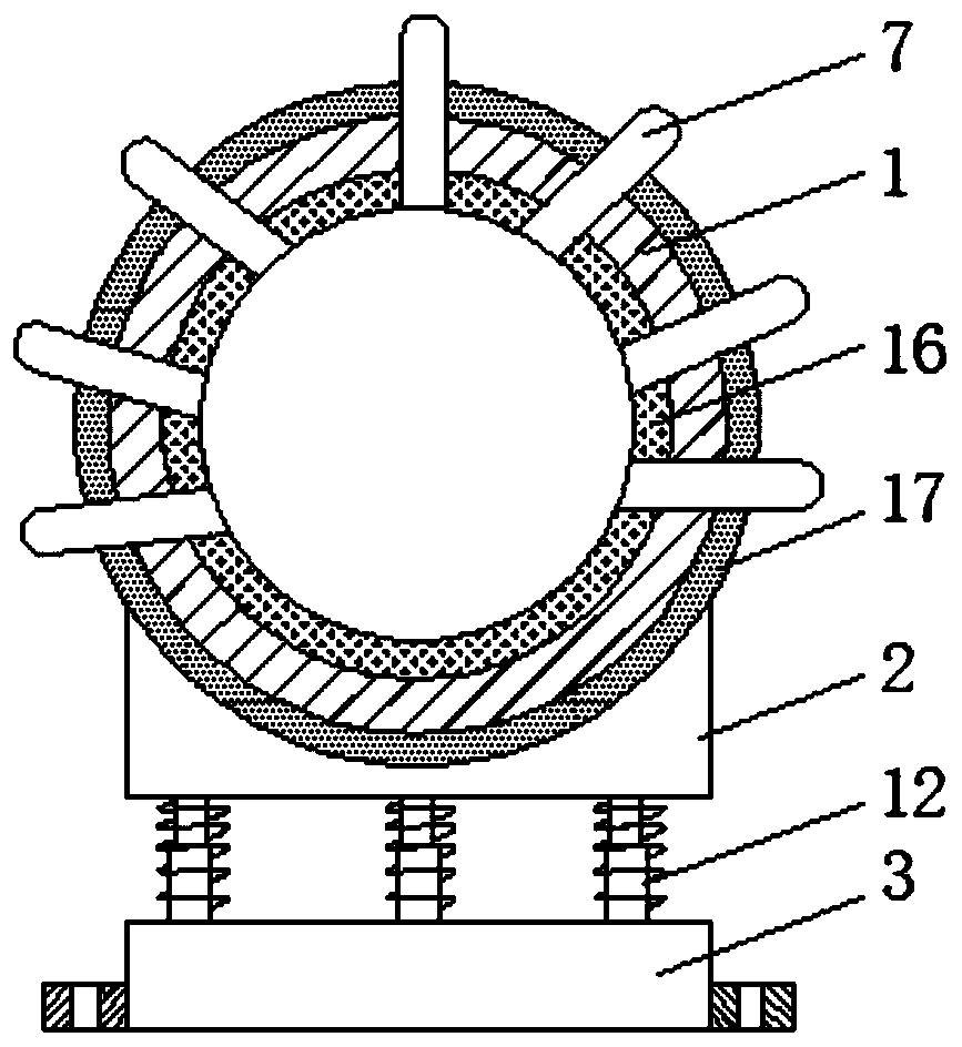 Unmanned aerial vehicle motor auxiliary heat dissipation shell