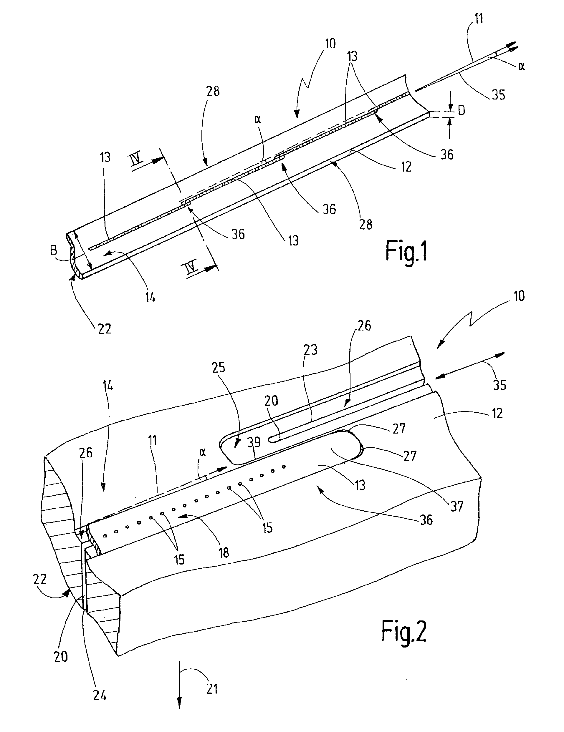 Nozzle bar for a textile processing machine