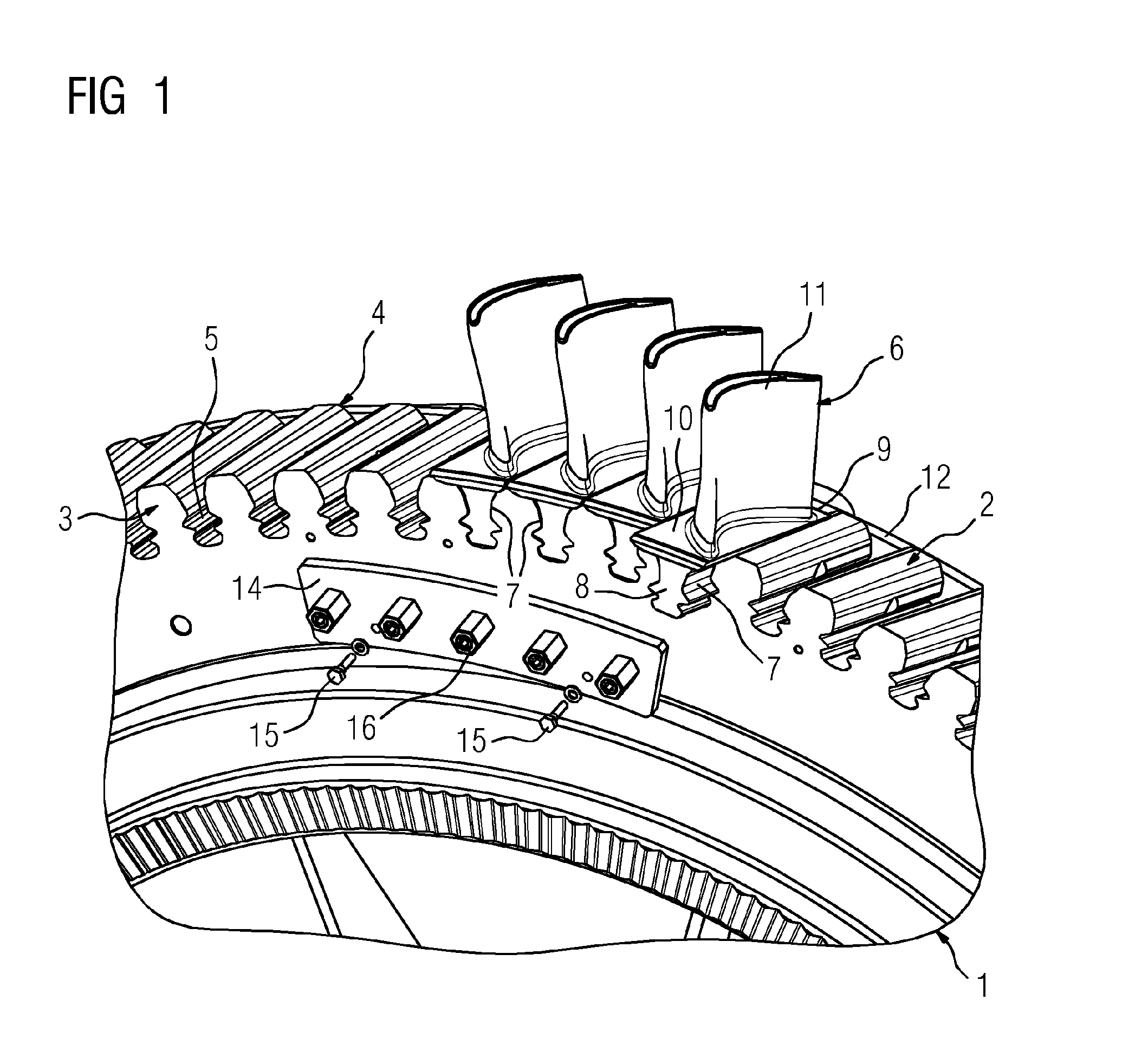 Blade wheel and method for producing a blade therefor