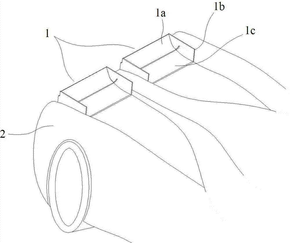 Device for adjusting down force of automobile