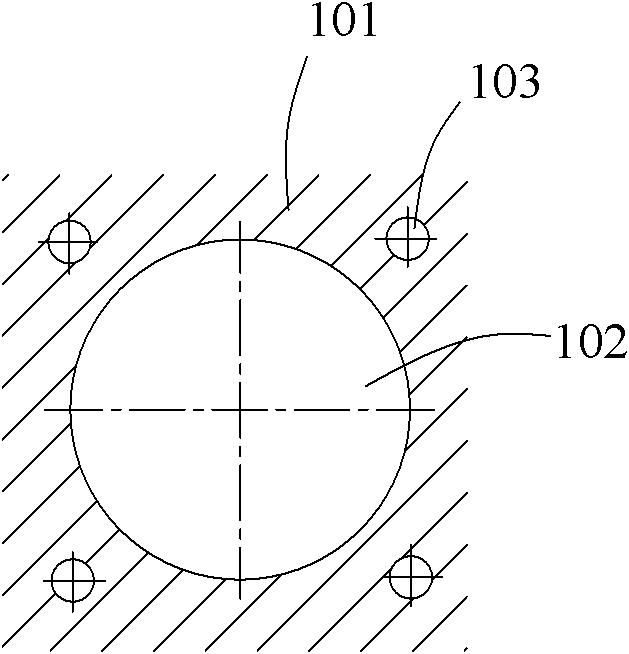 Power station generating set oil groove signal extension apparatus