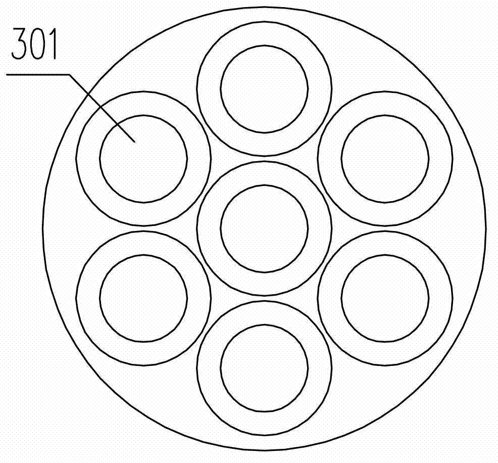 Composite strand tapered anchoring steel strand finished product cable and manufacture method thereof