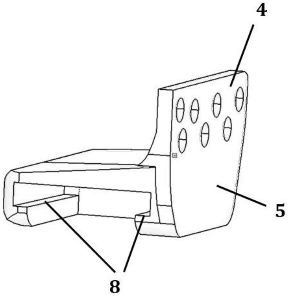 Anti-dislocation artificial temporomandibular joint prosthesis