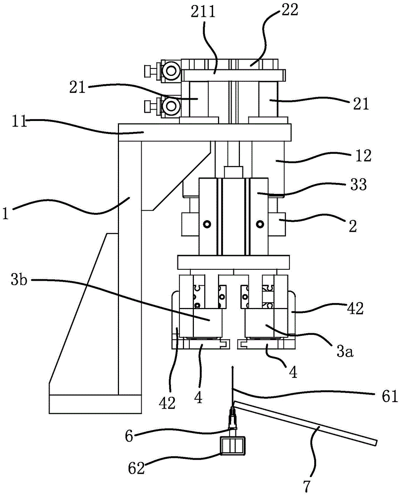 Gluing device for medical needles