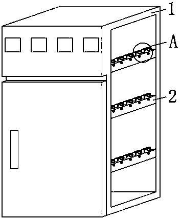 Convenient-to-maintain low-voltage power cabinet