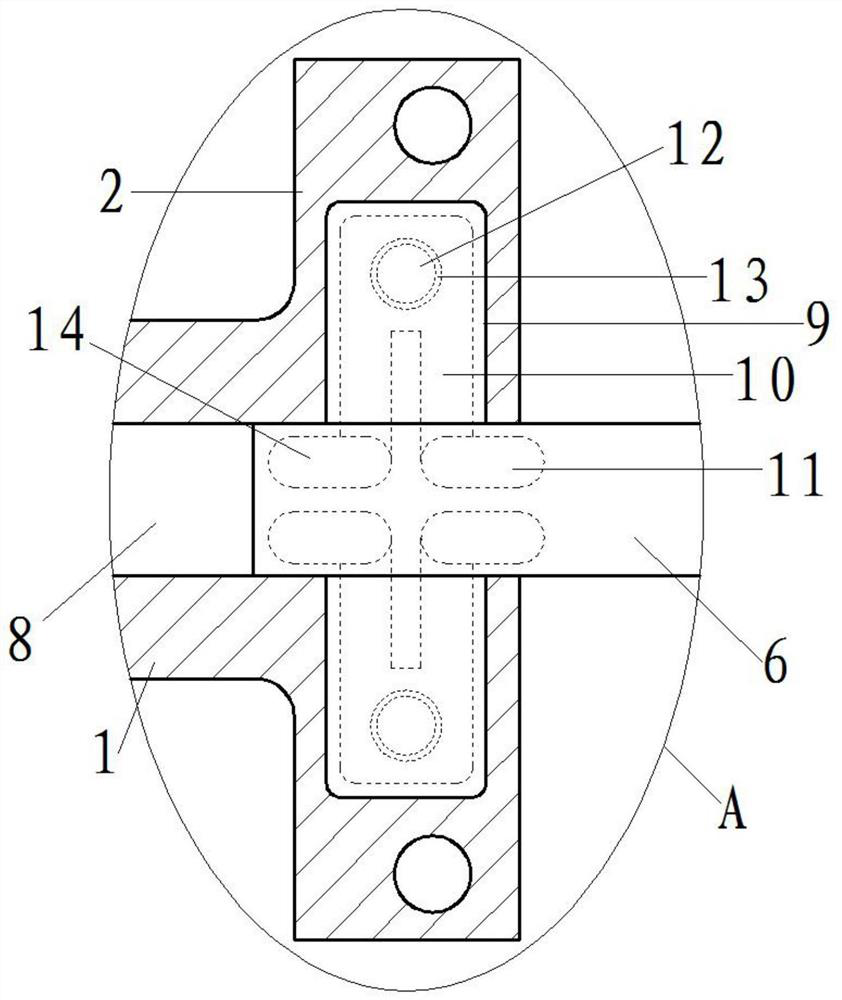 A single-pipe water-cooled casting mold based on multi-position accelerated heat dissipation