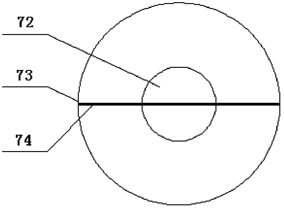 Variable-diameter negative pressure type breeze speed calibration device