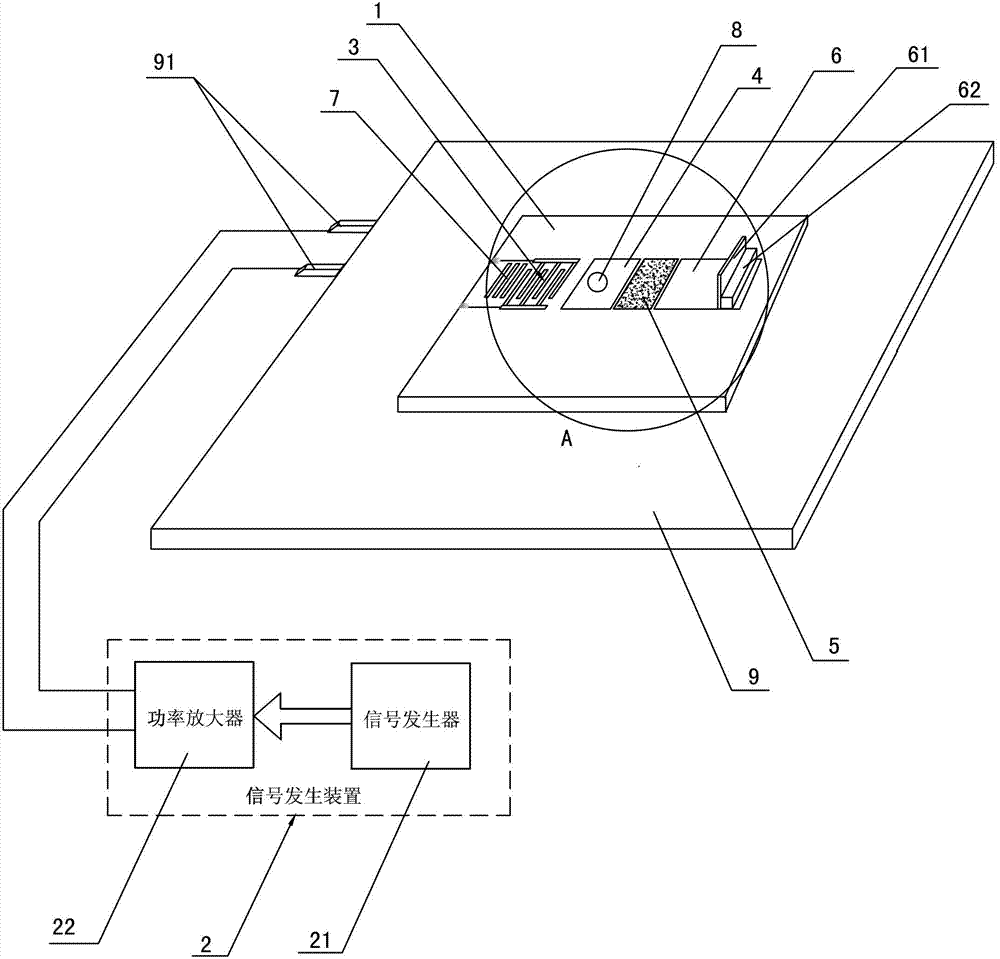 Device and method of achieving digital microfluid cracking of acoustic surface waves