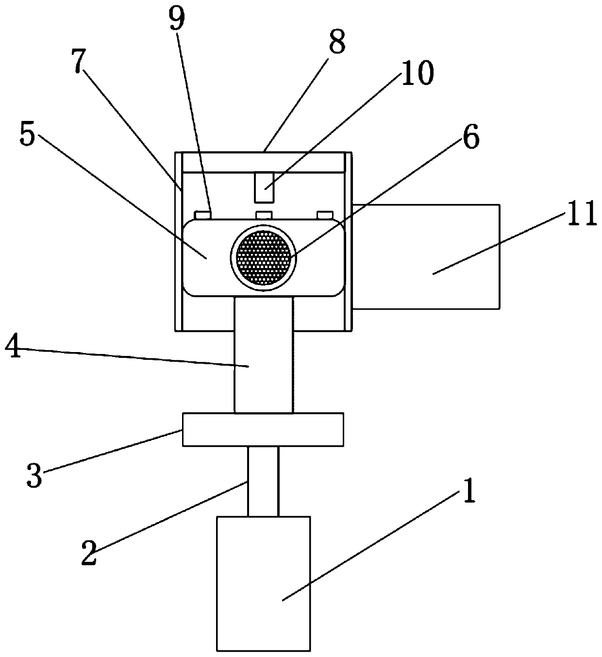 Audio acquisition and recognition device for robots