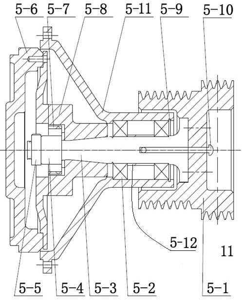 Transmission and control system of self-propelled silage combine harvester