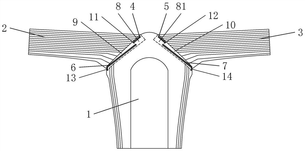 Pants-shaped absorption product