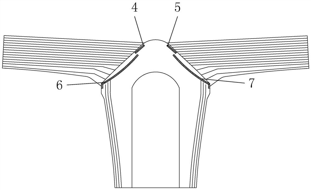 Pants-shaped absorption product