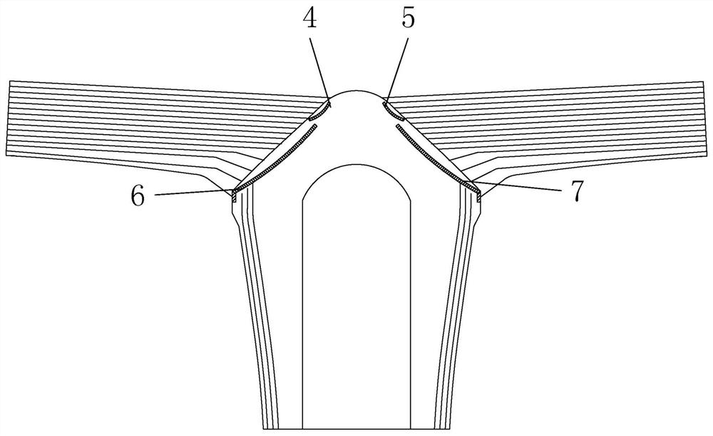 Pants-shaped absorption product