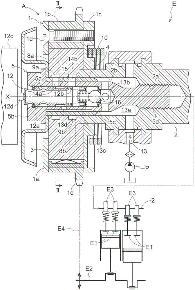 Valve timing control device