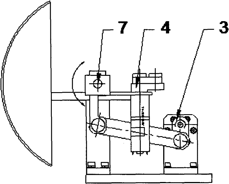 Double eyelid eye part movement mechanism of bionic robot