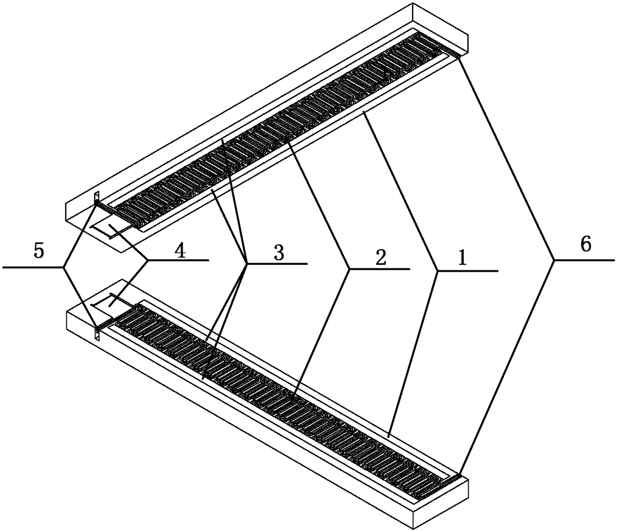 Quasi-coaxial zigzag sheet beam slow-wave structure