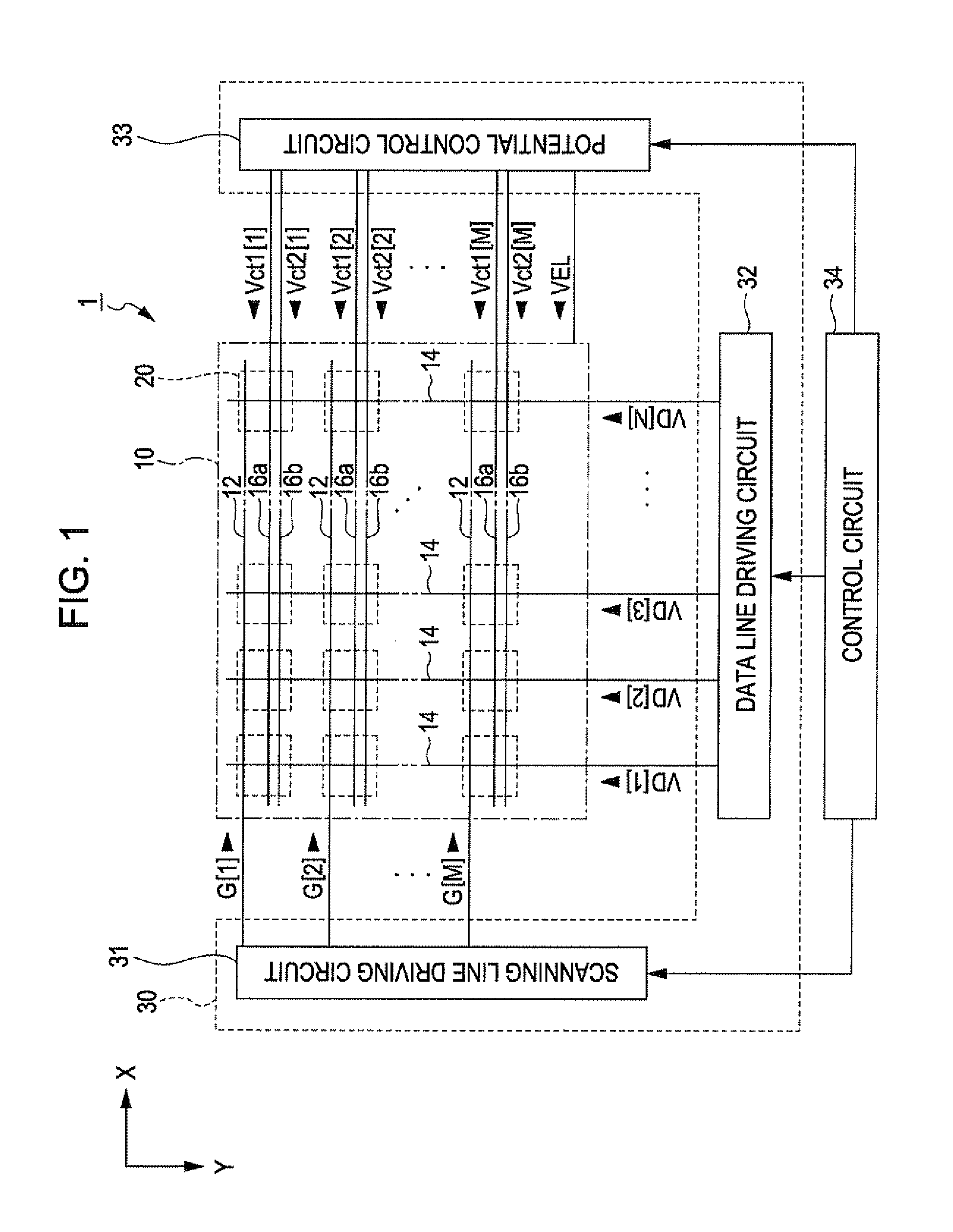 Pixel circuit, electro-optic device, and electronic apparatus