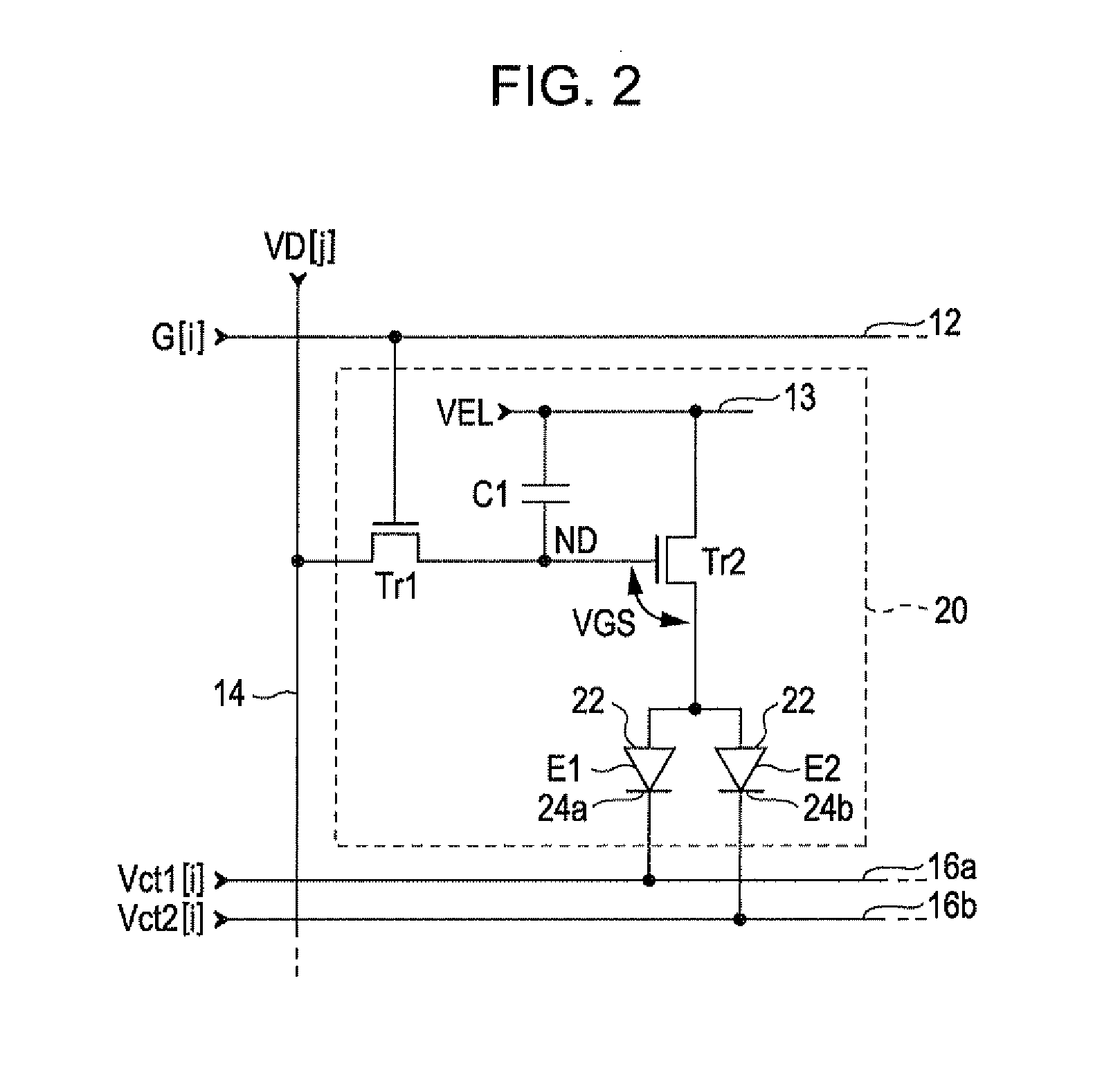 Pixel circuit, electro-optic device, and electronic apparatus