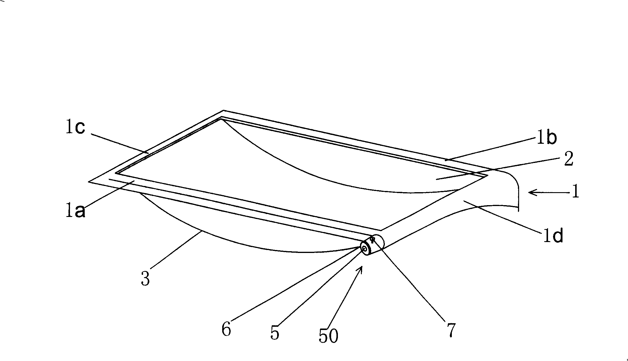 Adjustable rack with flexible parts for refrigerator