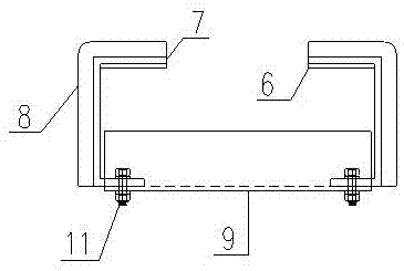 Flexible connected joint structure of externally-bonded masonry wall and steel column