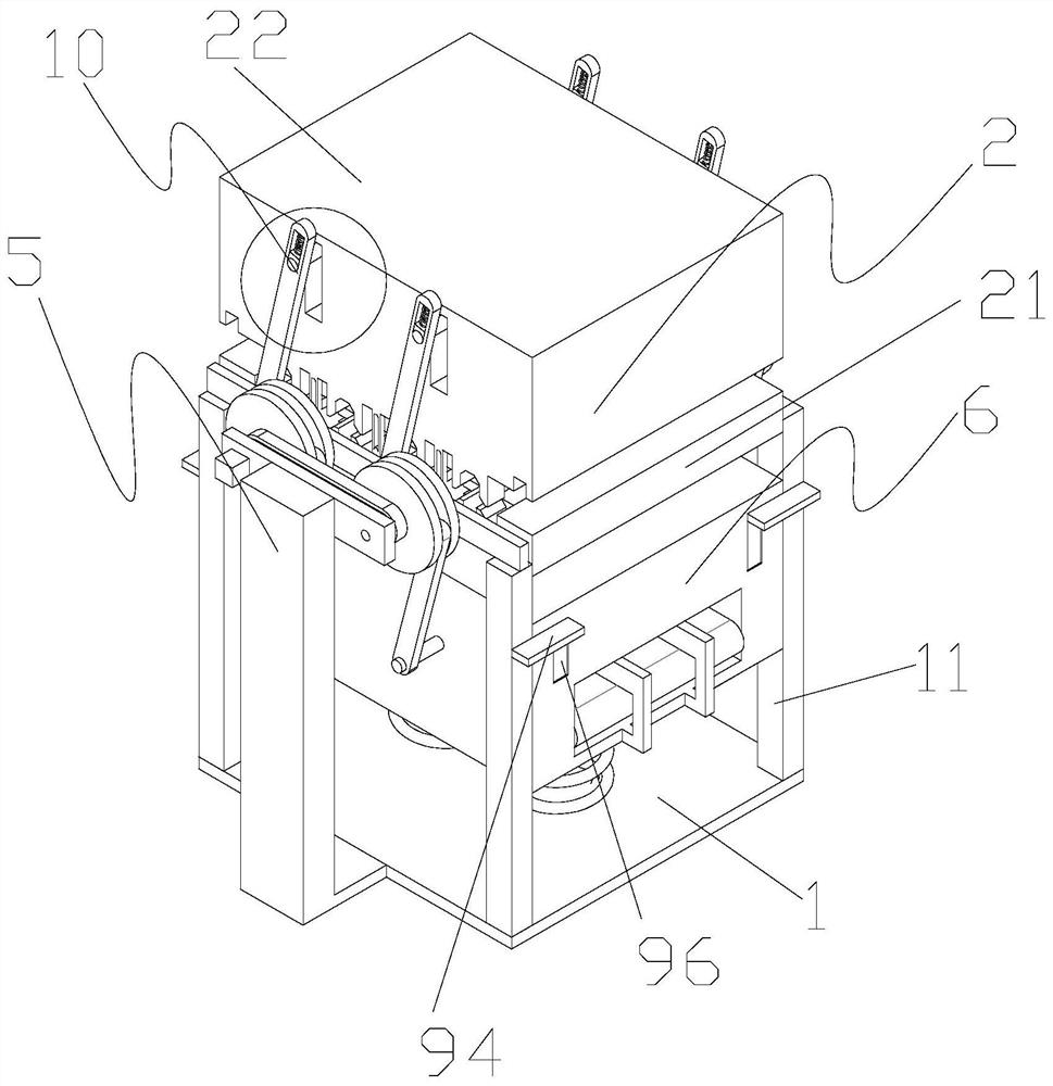 A plastic water cup injection mold