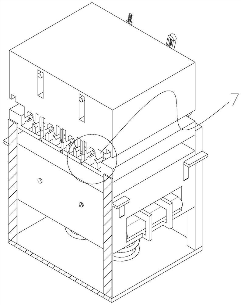 A plastic water cup injection mold