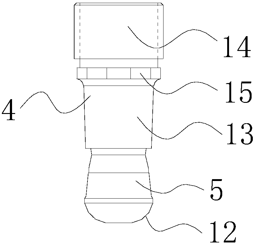 Connecting joint device and prestress prefabricated member