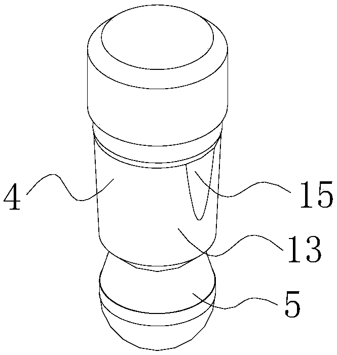 Connecting joint device and prestress prefabricated member