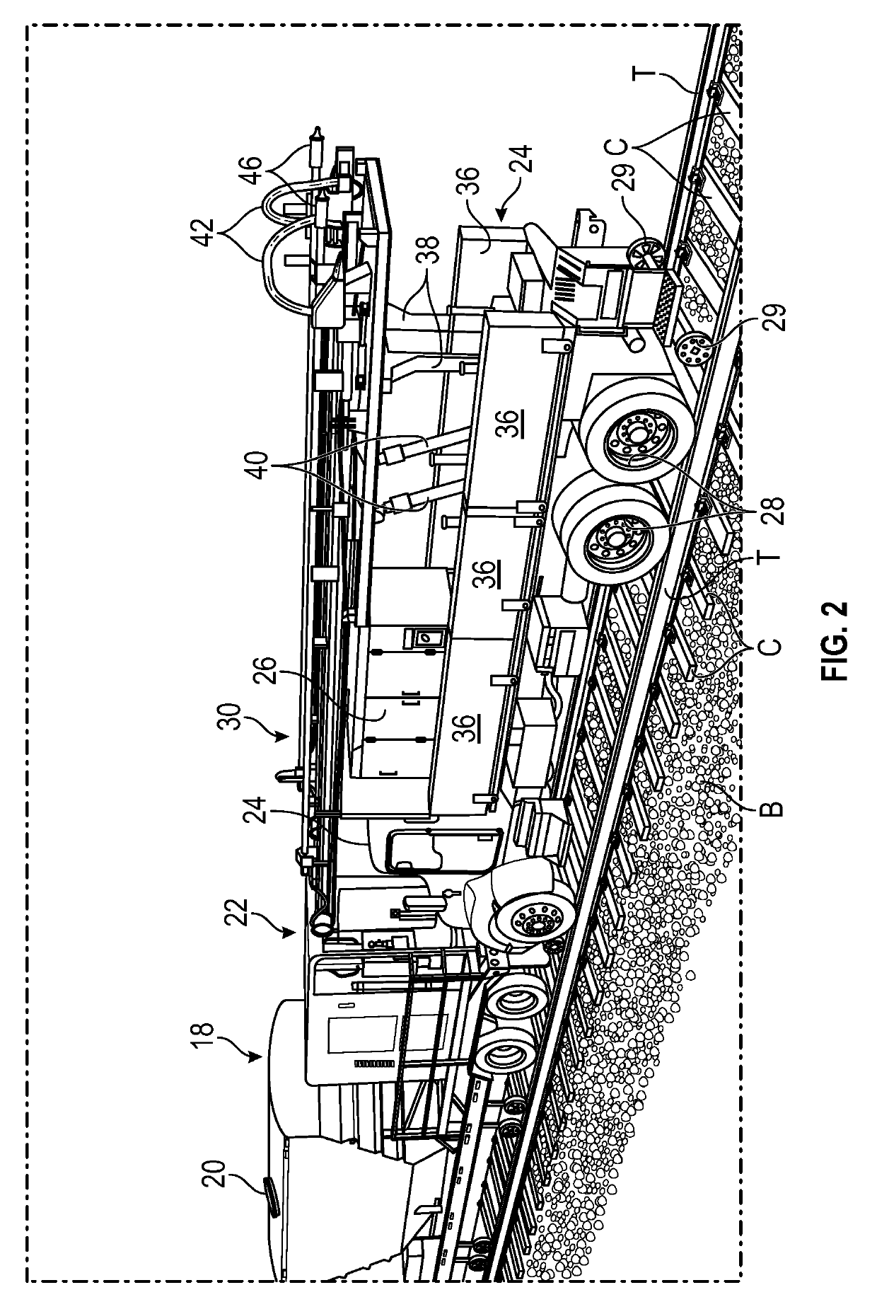 System and Method for Sub-grade Stabilization of Railroad Bed