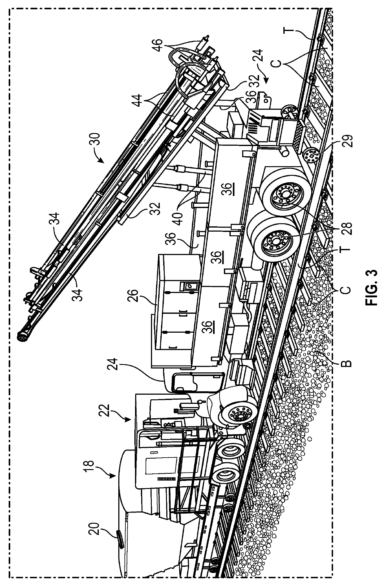 System and Method for Sub-grade Stabilization of Railroad Bed