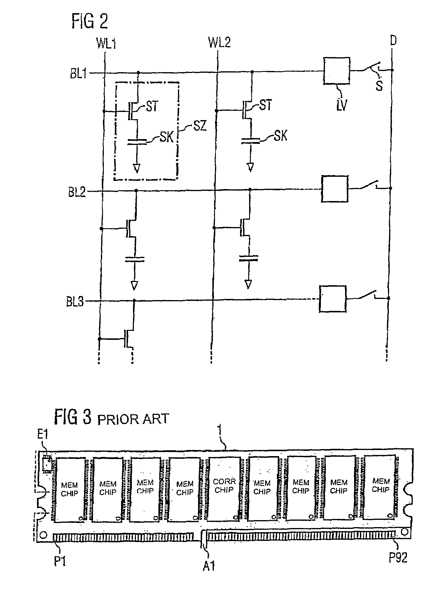 Method for testing a memory chip and test arrangement