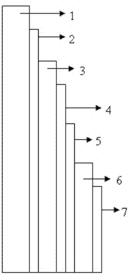 Composite sandstone board and preparation method and application thereof