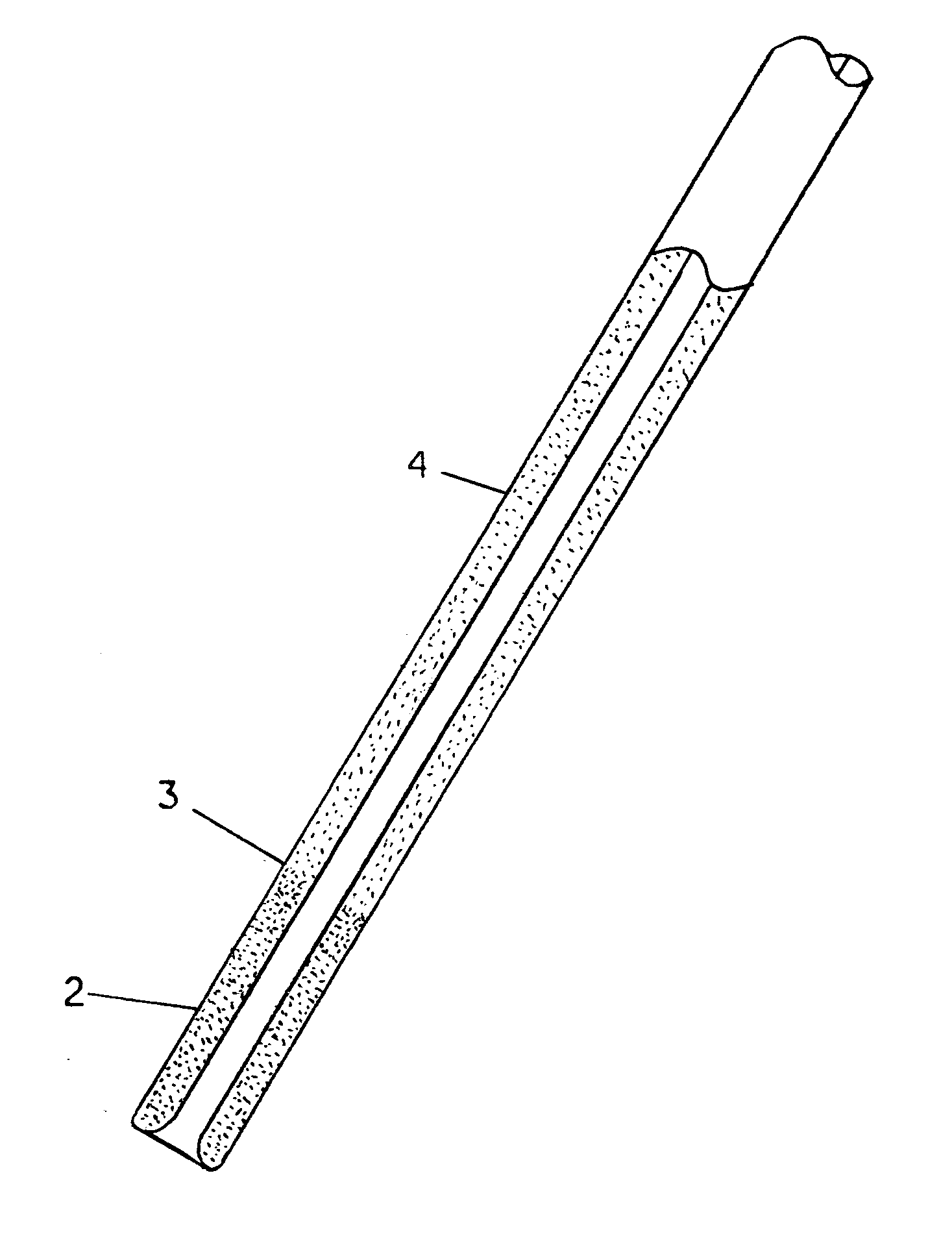 Vibrating, magnetically guidable catheter with magnetic powder commingled with resin, extruded as an integral part the catheter