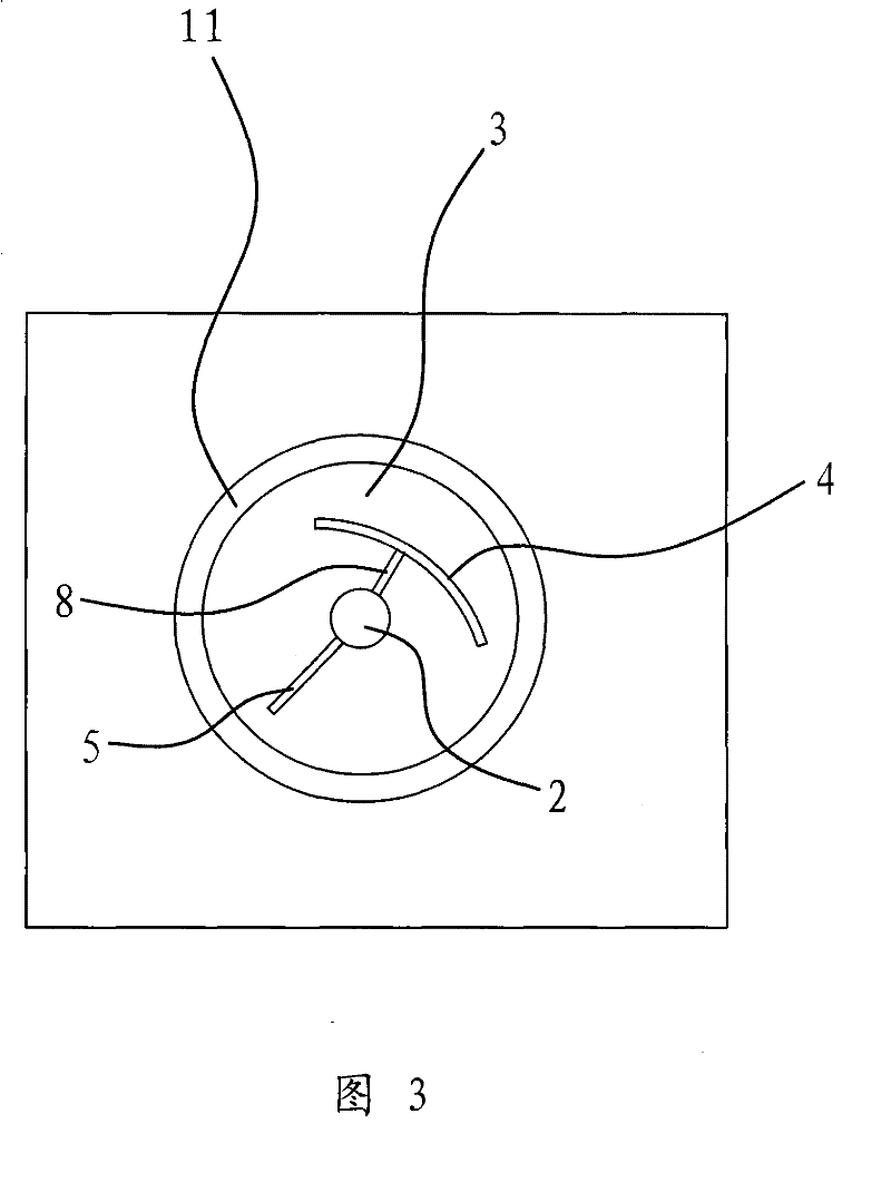 Feeding device of a powder compression molding machine