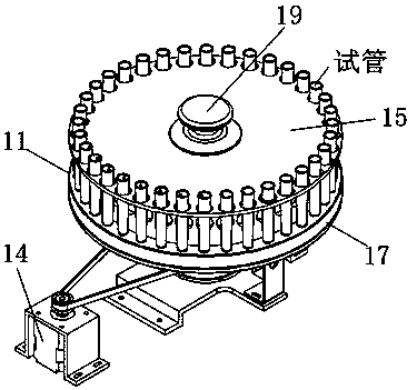 Vaginal secretion detector and detection method thereof