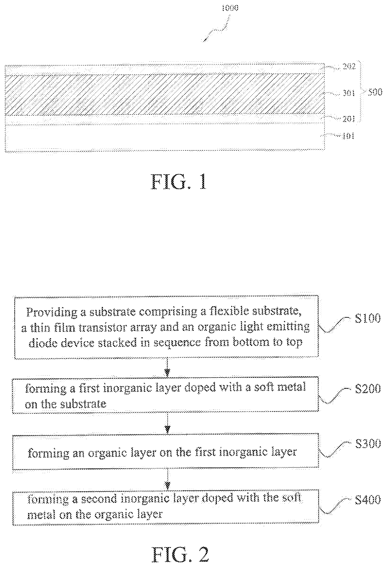Flexible organic light emitting diode display panel and method for fabricating same