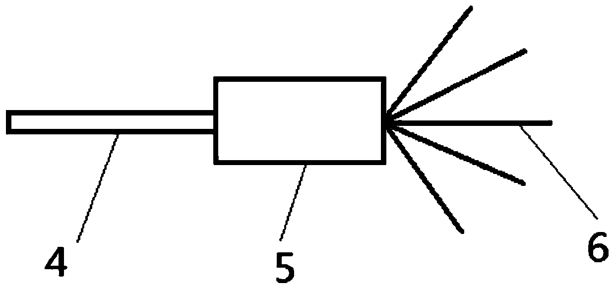 Composite material negative ion release head and preparation method thereof, and negative ion generation electrode